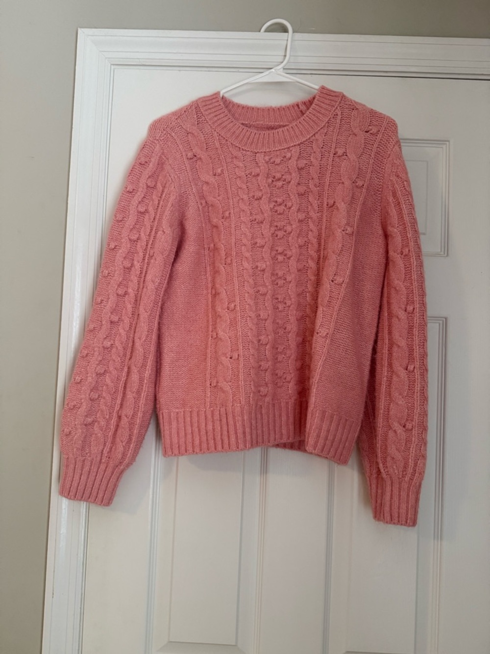 Loft cable knit sweater